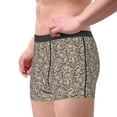 thumbnail image 2 of Pofeuu Flower Rose Print Men’s Boxer Briefs, Moisture-Wicking Underwear, Regular,Trunk-Small, 2 of 5