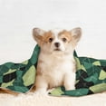 thumbnail image 4 of Pofeuu Green Squares Print Puppy Blanket,Dog Blankets,Pet Blanket Cozy Cat Blankets for Indoor Cats, Fuzzy Pet Blanket for Kitten Doggy Dog Blankets-Medium, 4 of 8