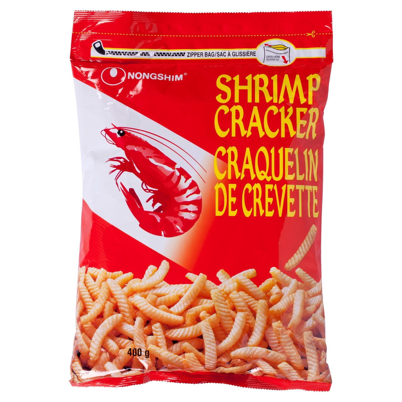 (2 pack) Nongshim Shrimp Cracker Big Size, 400g/14.10oz {Imported from Canada}