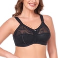thumbnail image 2 of Women Minimizer Bra Comfort Wirefree Full Coverage Large Bust Non-Padded 52A, 2 of 9