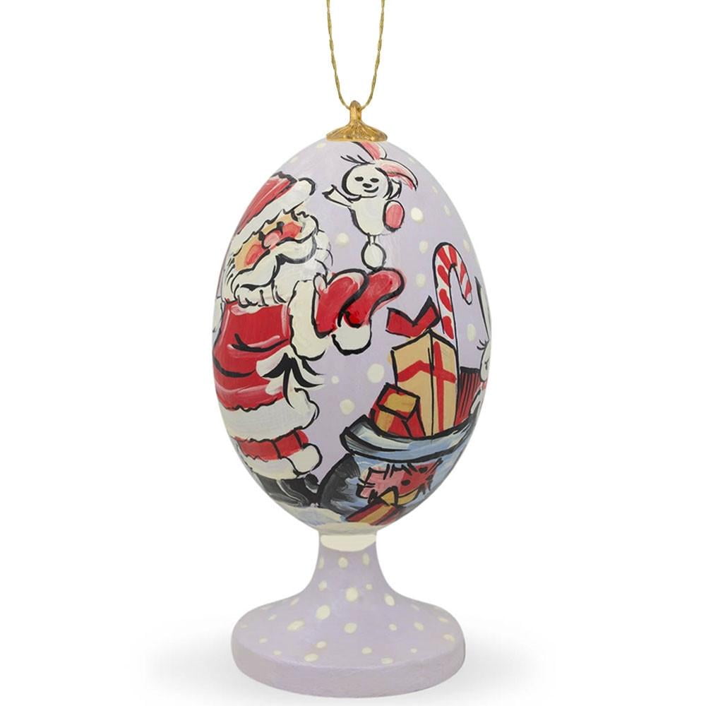 Jim Shore for Enesco Heartwood Creek Santa with Toy Bag Ornament 3.6 3.6 Enesco Gift 4049405