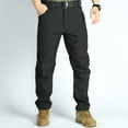 thumbnail image 2 of Mens Tactical Pants Combat Work Cargo Pants Outdoor Hiking Pants Water Resistant Trousers with Pockets, 2 of 5