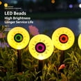 thumbnail image 6 of 5 Head Solar Eyeball Lights, Waterproof Halloween Yard Stake Lamps for Garden Lawn Pathway Courtyard and Outdoor Party Decor, 6 of 8