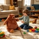 thumbnail image 2 of Oso Djungelskog de 31,5 pulgadas - Oso suave y gigante - Juguete de peluche abrazable y tierno - Regalo ideal para niños, niñas y novias - ¡Súper suave y tierno!, 2 of 7