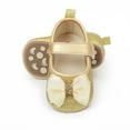 thumbnail image 3 of Yoyauz Baby Girl Mary Jane Shoes Anti Slip Rubber Sole Ballet Slippers Princess Dress Wedding Shoes Newborn Kids Shoes Toddler Shoes（0-12 Month）, 3 of 9