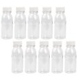 thumbnail image 3 of 12pcs Transparent Wide Mouth 200ml PET Juice Drink Milk Yogurt Storage Bottles, 3 of 4