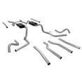 thumbnail image 2 of Flowmaster 17654 Header-back System - Dual Rear/Side Exit - AMT - Moderate/Aggressive Sound, 2 of 7