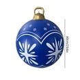 thumbnail image 3 of 60cm Inflatable Christmas Ball PVC Glow Christmas Inflatable Ball (Style S), 3 of 8