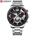 thumbnail image 2 of Reloj deportivo Curren 8395 para hombre, color dorado, acero inoxidable, 2 of 5