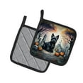 thumbnail image 2 of Doberman Pinscher Spooky Halloween Pair of Pot Holders, 2 of 56