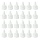 thumbnail image 1 of 24 Piezas Tapas de Tornillo, Botellas de Plástico de 24/410 para Dispensar Pegamento Tapas de Dispensación Botellas de Pintura (Blanco), 1 of 7