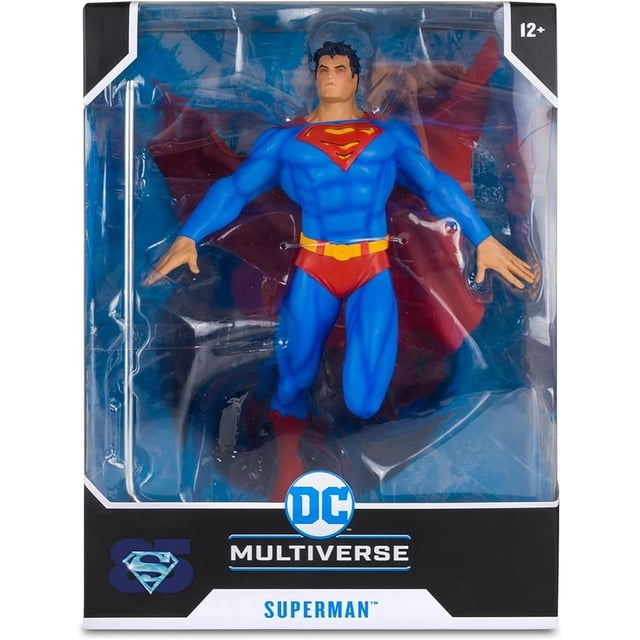 Estatua DC Multiverse McFarlane Superman For Tomorrow 30cm Spin Master Edición de Aniversario 85
