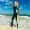 Green, variant on Apmemiss Clearance Women's Full Body Swimsuit Zip Front Rash Guard Swimsuit Full Body Long Sleeve Long Pants Surf Swimwear with UV Sun Protection On Clearance