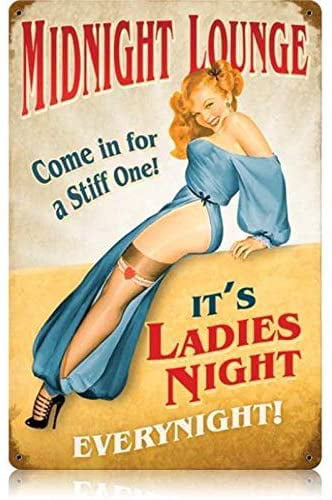 Metal Tin Sign put your big girl panties and deal with it Vintage Retro Poster 