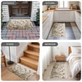 thumbnail image 6 of Pastoral Botanical Door Mat&nbsp;Indoor Outdoor Entrance, Non Slip Rug for Kitchen Bathroom Entryway Rug, Farmhouse Floral Rustic Washable Doormat Floor Mat for Office Home Decor 20x31.5 Inch, 6 of 8