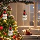 thumbnail image 4 of Hogar y cocina, Decoración del hogar, Decoración navideña, Colgante de botella de café de plástico con forma de Papá Noel, adornos para árbol de Navidad, decoración, suministros para arreglos de ambie, 4 of 6