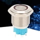 thumbnail image 1 of Interruptor de Botón de Metal 2pcs 12 ~ 24VDC 16mm Interruptor de Botón de Metal Autoblocante con Luz ANGGREK Otros, 1 of 8