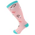 thumbnail image 2 of QUTETN Plus Size Compression Socks for Women and Men Wide Calf Extra Knee High Support for Circulation, 2 of 2