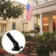 thumbnail image 4 of FENGGUIQU Black Aluminum Alloy Flagpole Bracket Mount, and Practical, 1 Set for Easy Installation, 4 of 8