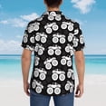 thumbnail image 6 of Daiia Cool Car Hawaiian Shirt for Men Gentle Cotton Regular Short Sleeve Casual-Medium, 6 of 9