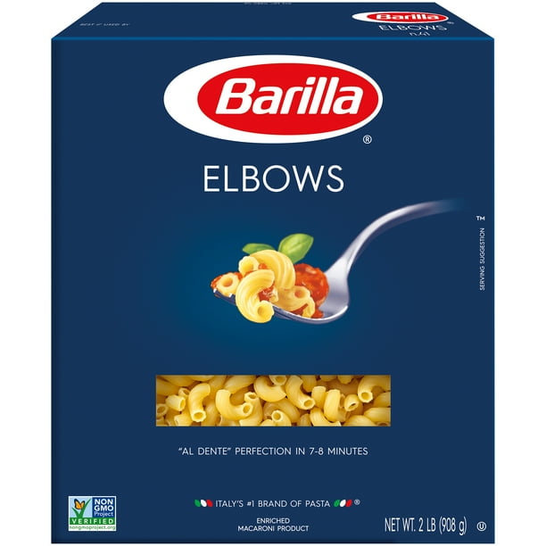 Barilla Classic Blue Box Elbows Pasta, 32 oz