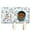 White-177, variant on Beach Beacon Nautical Summer Dog Food Mat – Coastal Marine Pet Feeding Mat 17x30, Non-Slip, Absorbent, Quick Dry, Waterproof, Easy Clean