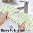thumbnail image 6 of Xecao Bamboo 1 for Kitchen Sink Splash Guard Faucet Mat , Faucet Guard & Draining mat, (15" X 5.5" ), 6 of 7