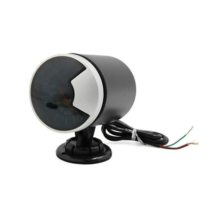 - Unique Bargains40C-150C 68mm Dia Black Matal Plastic Car LED Oil Temperature Indicator Gauge