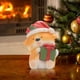 thumbnail image 2 of Figuras de decoración navideña, lindas miniaturas, adornos, regalo de Navidad, decorativo Corgi, 2 of 9