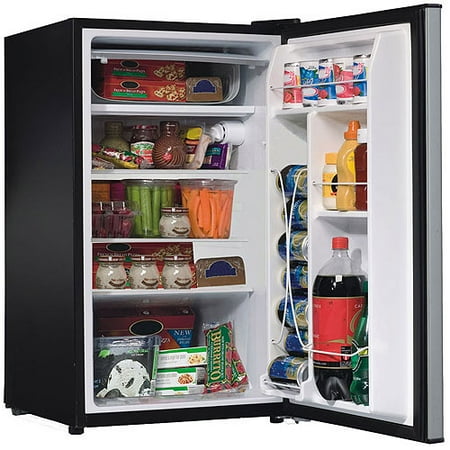 Hamilton Beach 3.5-cu-ft Single VCM Door Compact Refrigerator, Black ...