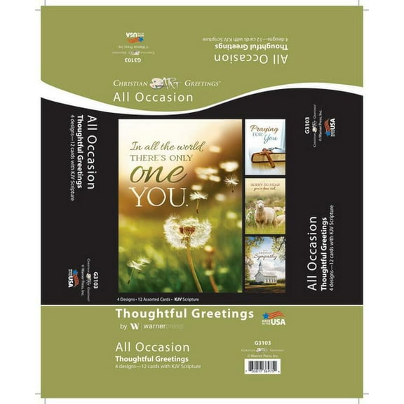 Thoughtful Greetings - Boxed Cards - All Occasion - - KJV (Other)