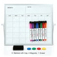 thumbnail image 6 of Comix Desktop Whiteboard 16"x12",Magnetic Double Sided Dry Erase Ease Board with 360°Adjustable Stand,with Markers,Magnets,Eraser,Office Home Use, 6 of 6