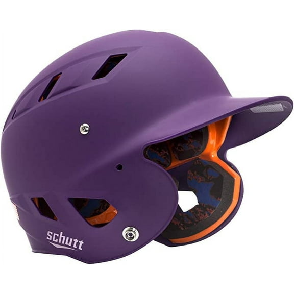 AIR4.2 BASEBALL BATTING HELMET, MATTE PURPLE COLOR FOR JUNIOR