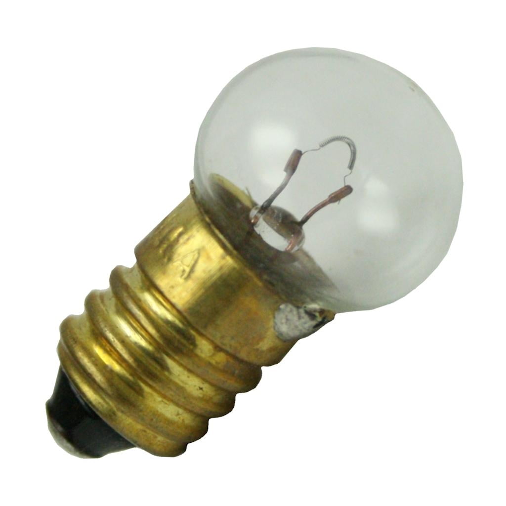5x E10 Incandescent Lamp Bulb 6V 0,5A 3W 500mA Tube Shape Lamp Scales Lamp 