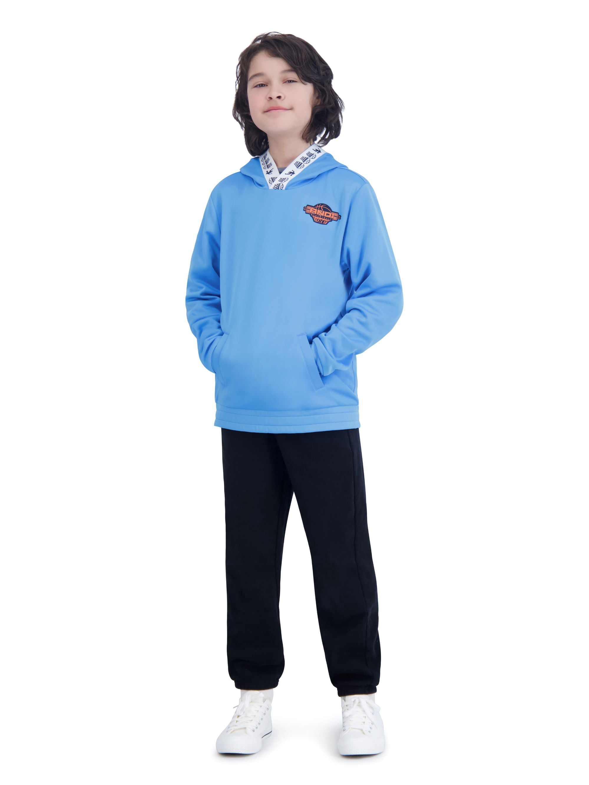And1 Boys Reversible Active Pullover Hoodie, Sizes 4-18