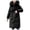 Black, variant on Vedolay Parkas for Women Ladies Fall Coat Slim Fit Winter Jacket Black,XL