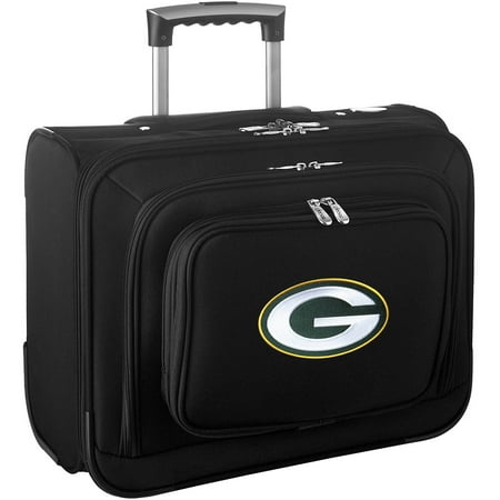 Green Bay Packers Laptop - Denco NFL Wheeled Laptop Overnighter, Green Bay Packers