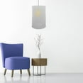 thumbnail image 3 of MasteelfCA Folding Cloth Lampshade Simple Hanging Lamp Shade Pendant Lamp Ceiling Light Shade, 3 of 7