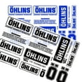 thumbnail image 3 of Autocollant Logo Étanche Ohlins Absorbeur de Chocs Moto Pare-Soleil Transparent Décoratif Universel, 3 of 4