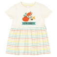 thumbnail image 3 of Inktastic 1st Birthday Woodland Fox 1 Year Old Girls Baby Dress, 3 of 5