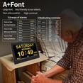 thumbnail image 2 of Digital Day Clock for2026 World Cup， Auto Dimming, 12 Sets of Reminding Style, with Digital Photo Frame, Multiple Display Modes, 2 of 5