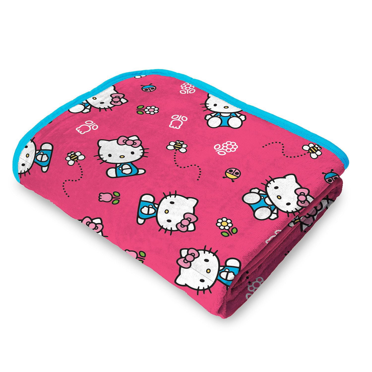 Hello Kitty Sweet Bug Throw Blanket 46in x60in