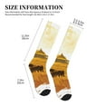thumbnail image 4 of Rateoe Western Cowboy Ranch Compression Socks for Women and Men 20-30mmHg-Circulation Support Socks Knee High Nurse Pregnant Running Medical and Travel Athletic, 4 of 7