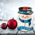 thumbnail image 2 of Scentsationals Wax Melt Warmer, Wax Warmer for Scented Wax Melts - Christmas Holiday Collection Wintery Winston Snowman - Candle Wax Melter for Fragrance Cubes and Tarts, 2 of 4