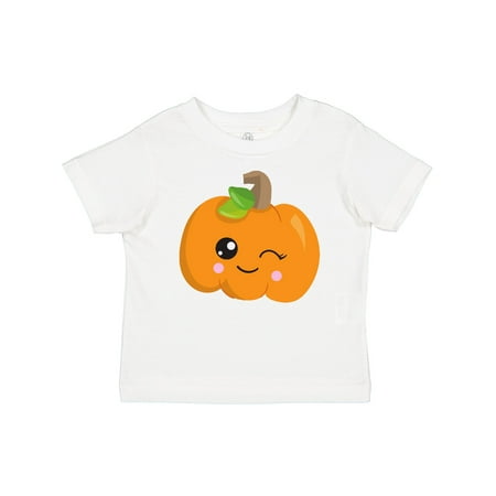 

Inktastic Halloween Pumpkin Winking Pumpkin Trick or Treat Gift Baby Boy or Baby Girl T-Shirt