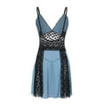 thumbnail image 6 of IROINNID Womens Pajama Silk Sleepwear Lace Dress Silk Sleepwear Sleeveless Home Wear Summer Clothes, 6 of 8