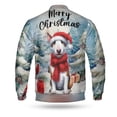 thumbnail image 2 of Merry Christmas Bull Terrier Enjoys Woofmas Winter Xmas Holiday All Over Print 3D Baseball Jacket Bully Dog Lovers Gifts Idea Bomber Jacket Softball - 02022, 2 of 6