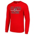 thumbnail image 2 of Men's Starter Red Atlanta Falcons Team Mesh Print Graphic Long Sleeve T-Shirt, 2 of 3