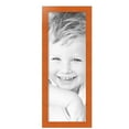 thumbnail image 2 of ArtToFrames 10x28 inch Orange Picture Frame, Red Wood Poster Frame (4607), 2 of 8