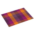 thumbnail image 2 of Kdxio Purple Yellow Buffalo Plaid for Dish Drying Mat,24*18 inch Absorbent Dish Drainer Kitchen Counter,Large Size Dish Drying Pad for Countertops,Draining Racks, 2 of 9